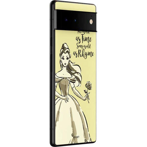 Disney Princess Belle Tale As Old As Time Art Google Pixel 6 Pro Skin